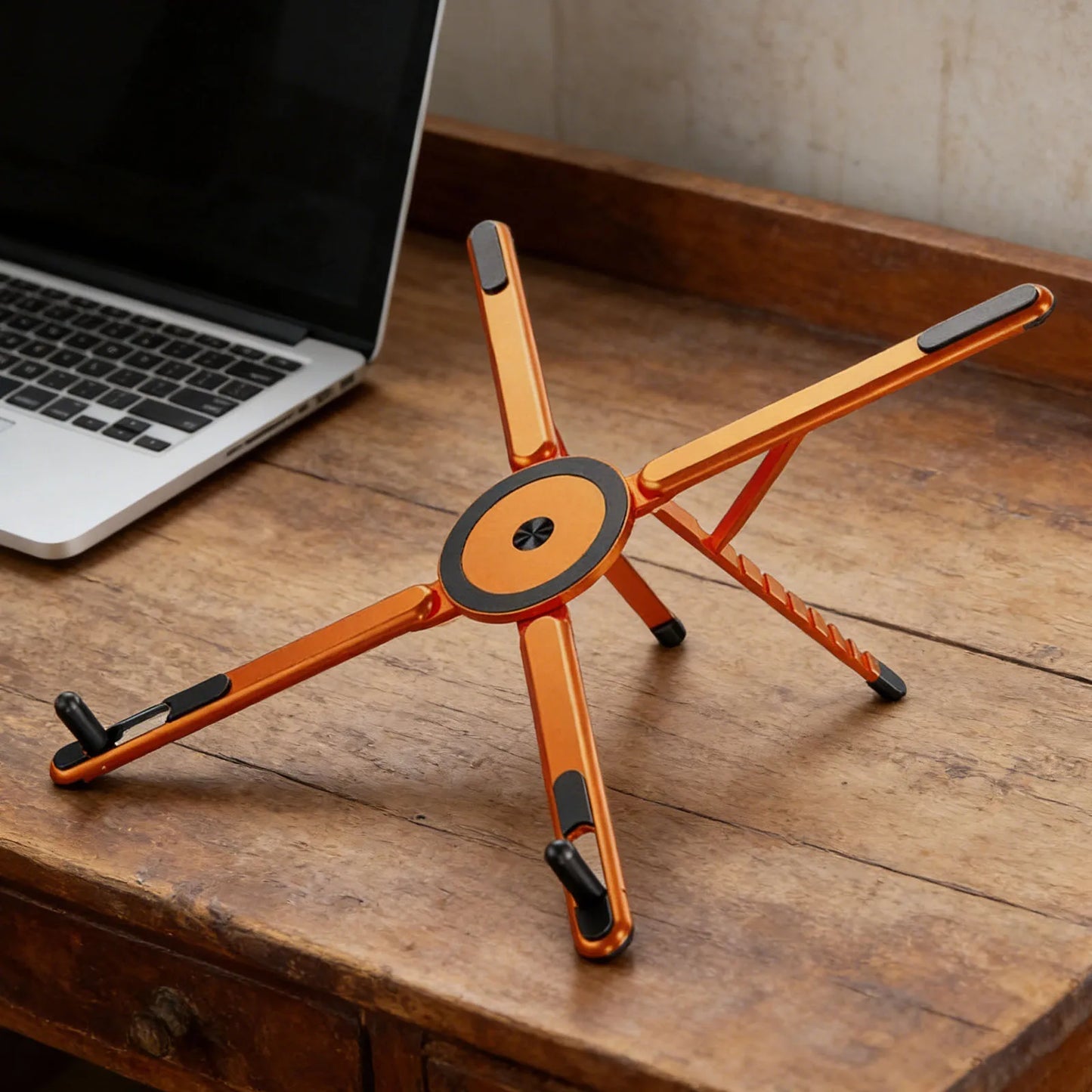 Magnetic Foldable Laptop & Phone Stand – Ergonomic, Portable & Ultra-Stable
