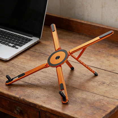 Magnetic Foldable Laptop & Phone Stand – Ergonomic, Portable & Ultra-Stable