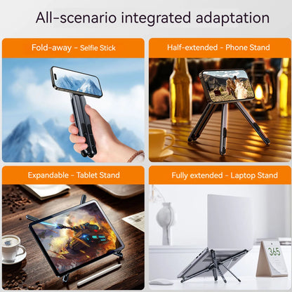 Magnetic Foldable Laptop & Phone Stand – Ergonomic, Portable & Ultra-Stable