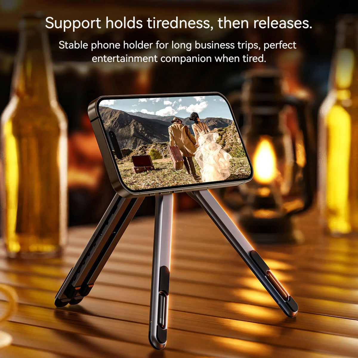 Magnetic Foldable Laptop & Phone Stand – Ergonomic, Portable & Ultra-Stable
